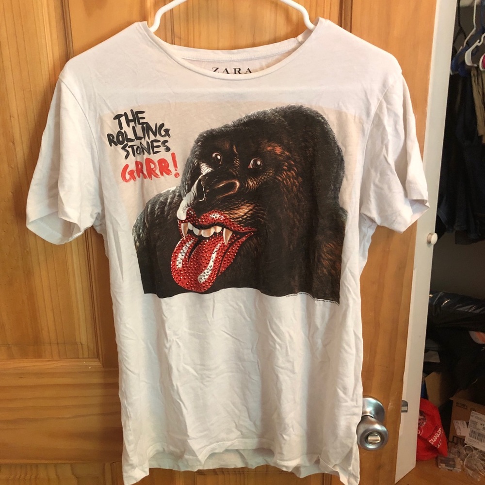 Zara Rolling Stones t-shirt